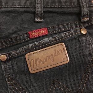 Wrangler Black Cut-off Shorts